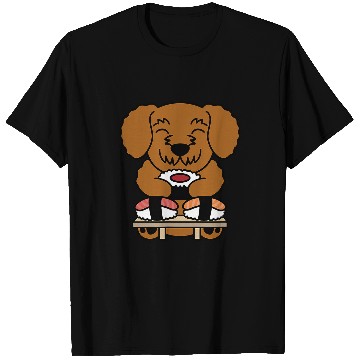 Discover Sushi Goldendoodle Dog T-Shirts