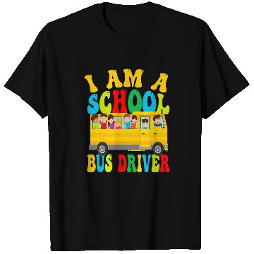 Discover School Bus Driver Student Delivery Specialist Transportation 21 T-Shirts