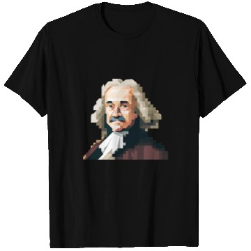 Discover Thomas Hobbes 8 Bit 1 T-Shirts
