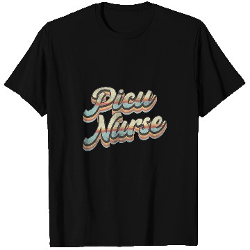 Discover vintages PICU nurses Nursing nurses Life Retro nurses Week 2 T-Shirts