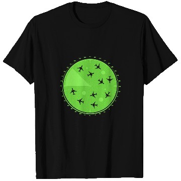 Discover Airplane Pilot Radar Aviation Aircraft Flight T-Shirts