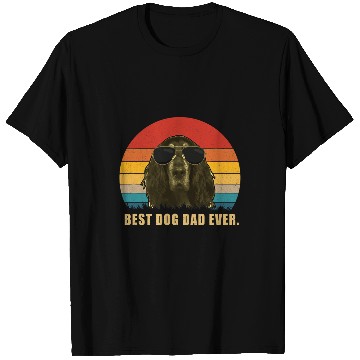 Discover vintages bests Dog Dad Ever T English Setter s T-Shirts