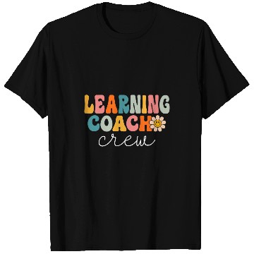Discover Learning Coachs Crew Retro 1st Day of School Teacher T-Shirts