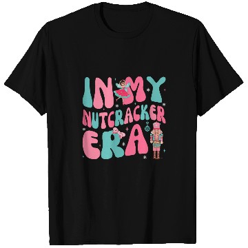 Discover Pink Christmas In My Nutcracker Era Pink Nutcracker Ballet T-Shirts