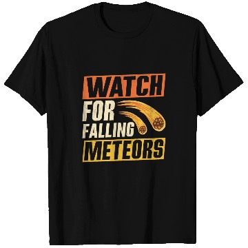 Discover Watch For Falling Meteors Stargazer Telescope Astronomy T-Shirts