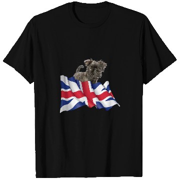 Discover Union Jack Flag Dog Affenpinscher T-Shirts
