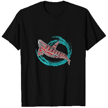 Discover Orca Killer Whale Native American Indian Pacific Northwest T-Shirts