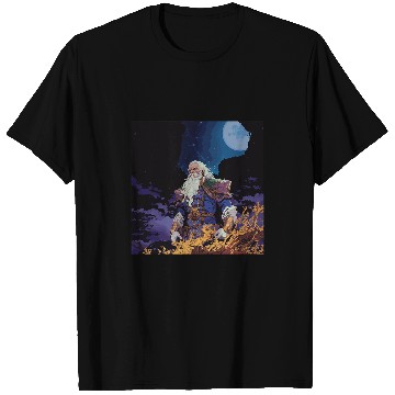 Discover The Mighty Wizard Dark Fantasy T-Shirts