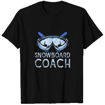 Discover Snowboard Coachs Snowboarder Slopes Snowboarding Winter T-Shirts