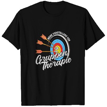 Discover My Introduction of Group Therapy Archery T-Shirts