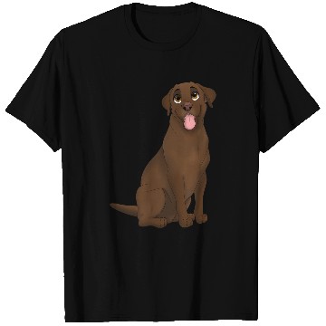Discover Labrador Lab Dog Chocolate Labrador Retriever Dog T-Shirts