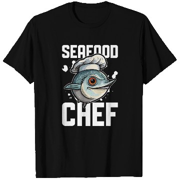 Discover Seafood Chef Delicious Swordfish Hobby Chef T-Shirts