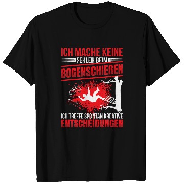 Discover No mistakes when archery Funny saying archer T-Shirts