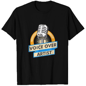 Discover Voice over artist vintages Microphone T-Shirts