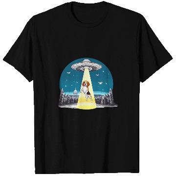 Discover UFO Beagle Beam Up T-Shirts