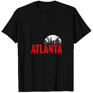 Discover vintages Atlanta Funny Baseball Lover Player and Fans T-Shirts