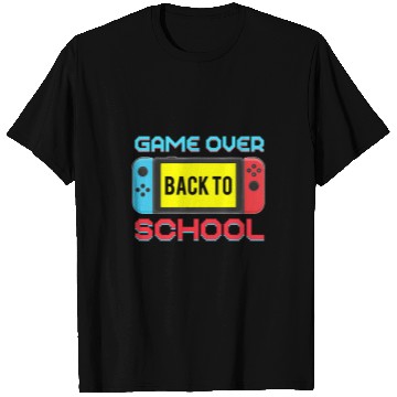 Discover back to school game over teacher student controller T-Shirts