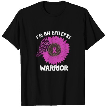 Discover Purple Day 26 March Im an Epilepsy Warrior Fighter T-Shirts