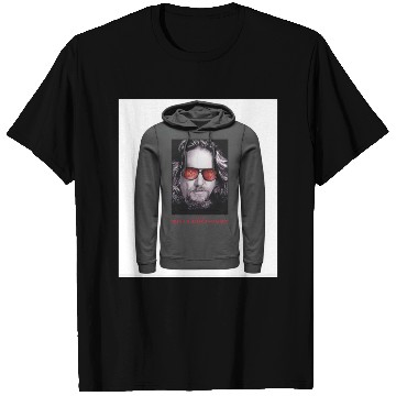 Discover Fifth Sun Men's The Big Lebowski The Dude Sunglasses Poster Pull Over T-Shirts