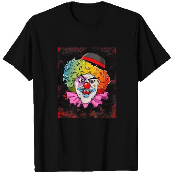 Discover Scary Clown Blood Gore Horror Halloween T-Shirts