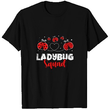 Discover Ladybug Squad Insect Lover Bug Catcher Future Entomologist T-Shirts