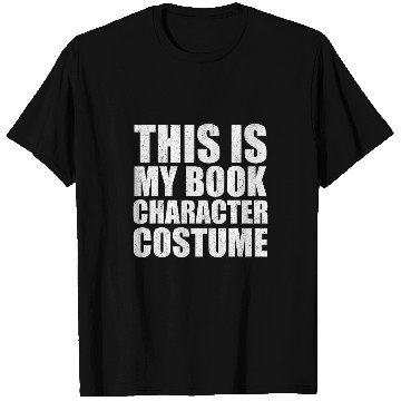 Discover This Is My Book Character Costume For Book Lovers Funny 21 T-Shirts
