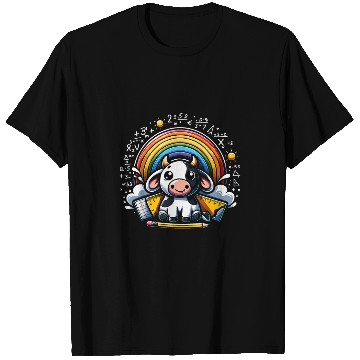Discover I Love Math And Cows Costume Teachers Students 21 T-Shirts