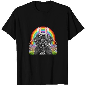 Discover Portuguese Water Dog Easter Bunny Egg Hunt T-Shirts