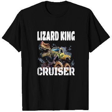 Discover TRexs And Motorcycle Lizard King Cruiser 26 T-Shirts