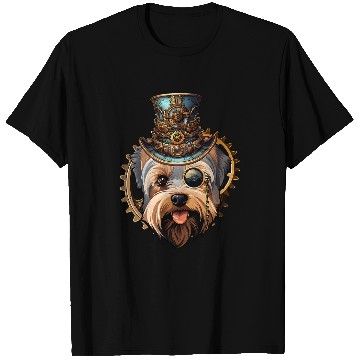 Discover Victorian Steampunk Yorkshire Terrier T-Shirts