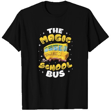 Discover Magic School Bus Driver School Bus Driving Back to School T-Shirts