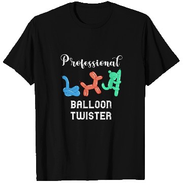 Discover Professional Balloon Twister Balloon Artist Twisting Animals T-Shirts