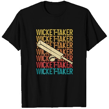Discover WicketTaker Backprint Cricket T-Shirts