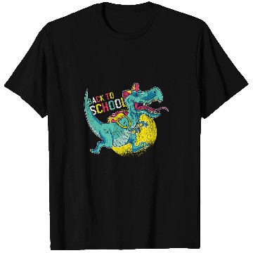 Discover Back To School TRexs Raptor Tyrannosaurus Rexs Student T-Shirts