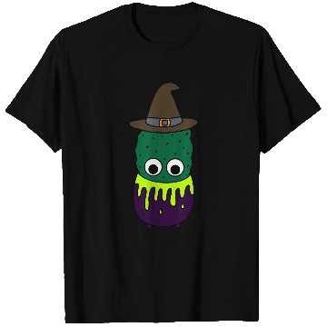 Discover Witchy Cactus In Cauldron Pot T-Shirts