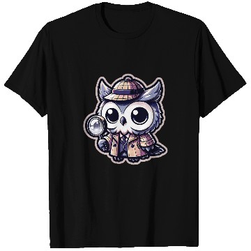Discover Sleuthing Night 2Detective Owl 2Animal Owlet 2Detective 21 T-Shirts