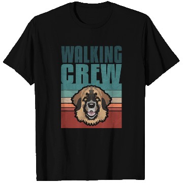 Discover Walking Crew Leonberger T-Shirts