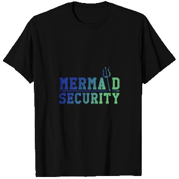 Discover Swimming Swimmer Swim Mermaid Security Dad Coach T-Shirts