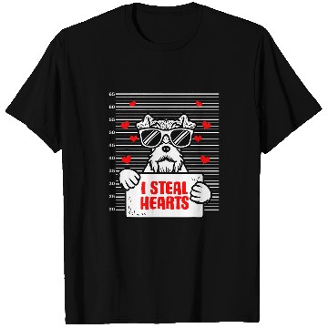 Discover Wire Fox Terrier Valentines Day Dog Lover Wirehaired Terrier T-Shirts