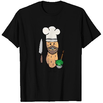Discover Peanut Restaurant Cook Vegetarian Vegetable Kitchen Vitamins T-Shirts