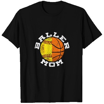 Discover Softball Basketball Player Funny Mom T-Shirts