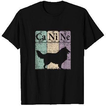 Discover Rough Collie Periodic Table Elements Rough Collie Dog Lover 7 T-Shirts