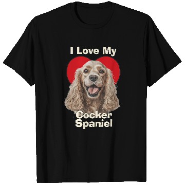 Discover I Love My Cocker Spaniel Puppy Dog T-Shirts