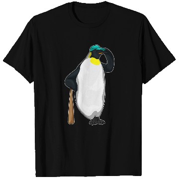 Discover Penguin Baseball Baseball bat Sports T-Shirts
