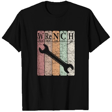 Discover Wrench Periodic Table Elements Mechanic Handyman 21 T-Shirts