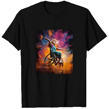 Discover Wheelchair Basketball Disabled Slam Dunks T-Shirts