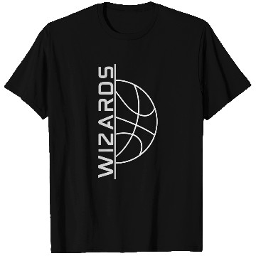 Discover Wizards Vertical Basketball T-Shirts