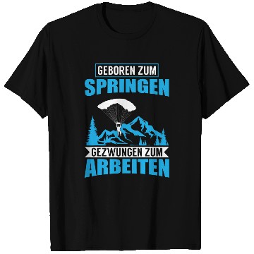 Discover Skydiving Parachute I Do Random Gravity Checks T-Shirts