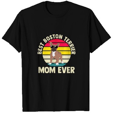 Discover Womens bests Boston Terrier Mom ever Border Collie T-Shirts