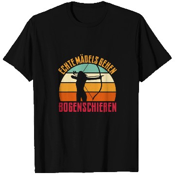 Discover Womens Archery Woman Arrow Bow Archery T-Shirts